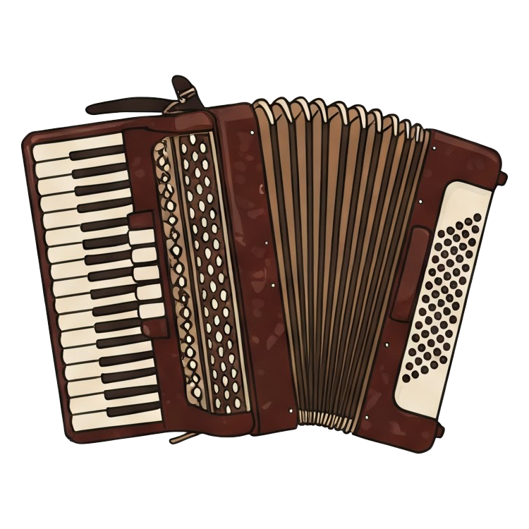 accordion แปลว่า หีบเพลง