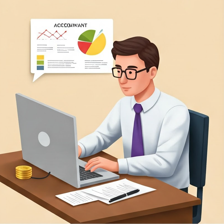 accountant แปลว่า นักบัญชี