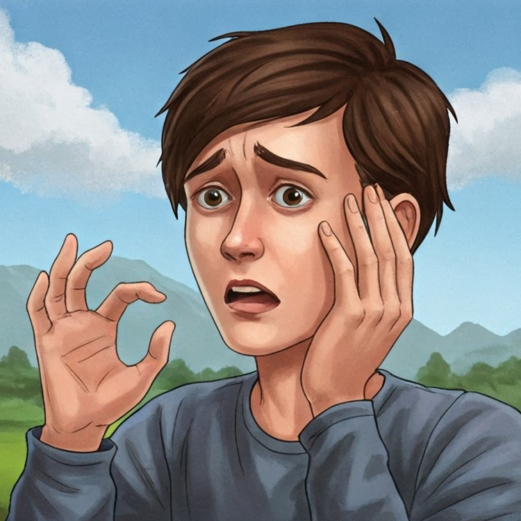 afraid แปลว่า กลัว