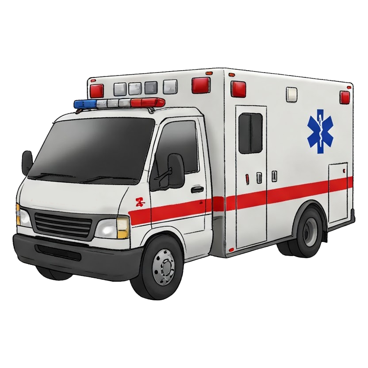 ambulance แปลว่า รถพยาบาล