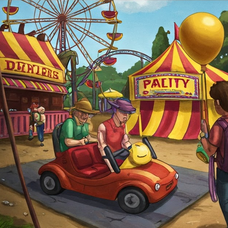 amusement แปลว่า สิ่งที่ทำให้สนุกสนาน