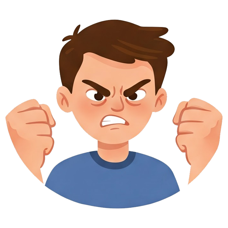 anger แปลว่า ทำให้โกรธ