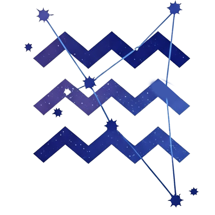 Aquarius แปลว่า จักรราศีกุมภ์ (กลุ่มดาวคนแบกหม้อน้ำ)