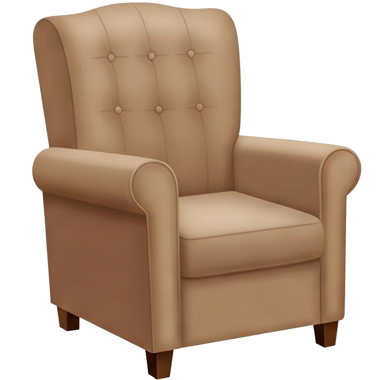 armchair แปลว่า เก้าอี้ที่มีที่วางแขน