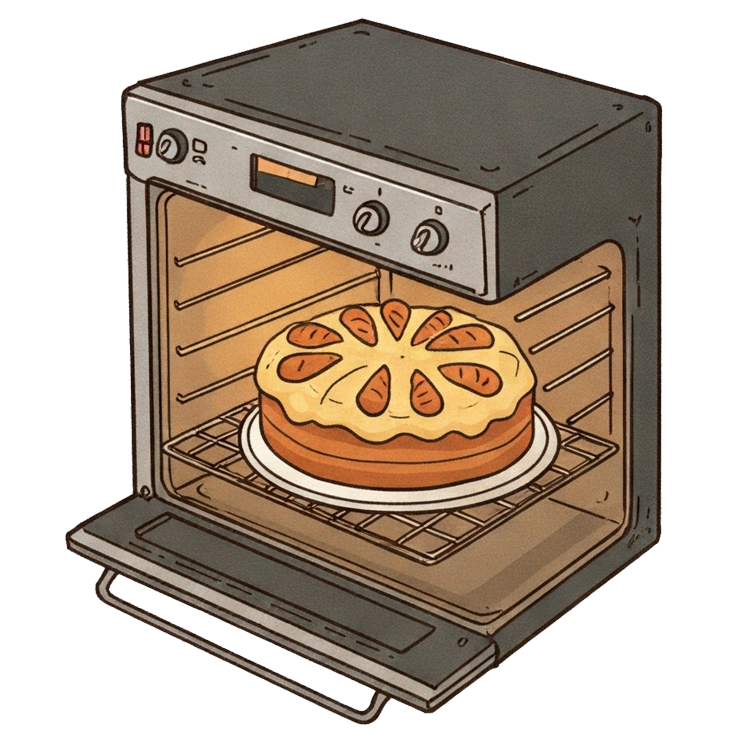 bake แปลว่า อบ,เผา