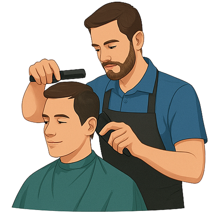 barber แปลว่า ช่างตัดผม