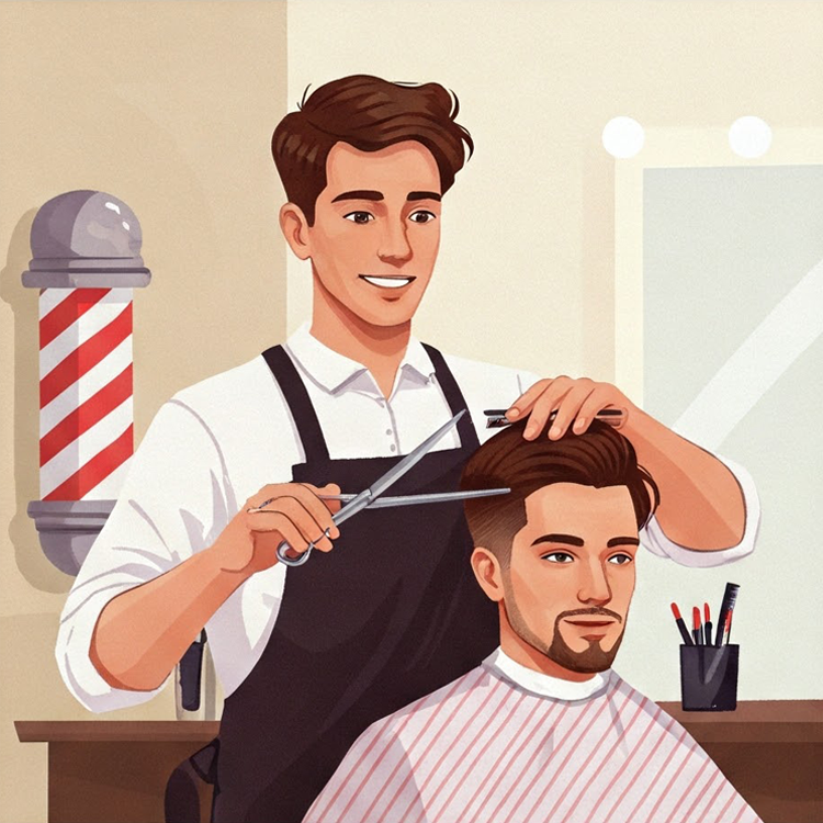 barbershop แปลว่า ร้านทำผม