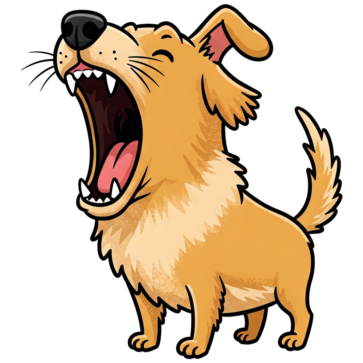 bark แปลว่า เห่า