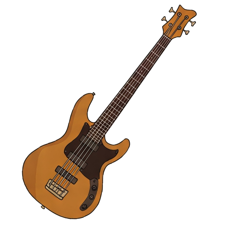 bass guitar แปลว่า กีตาร์เบส