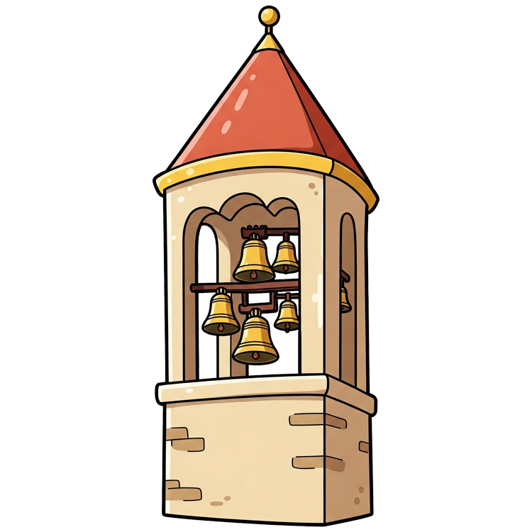 belfry แปลว่า หอระฆัง