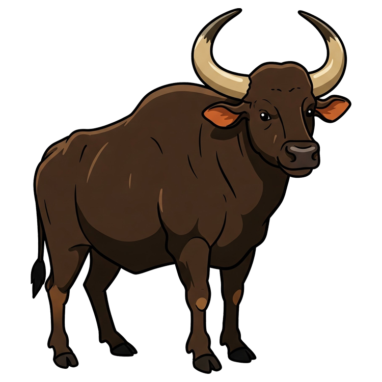 bison แปลว่า กระทิง