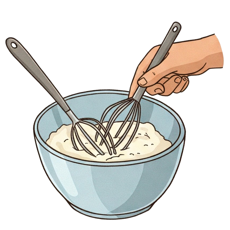 blend แปลว่า ผสมให้เข้ากัน