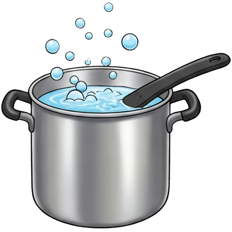 boil แปลว่า ทำให้เดือด