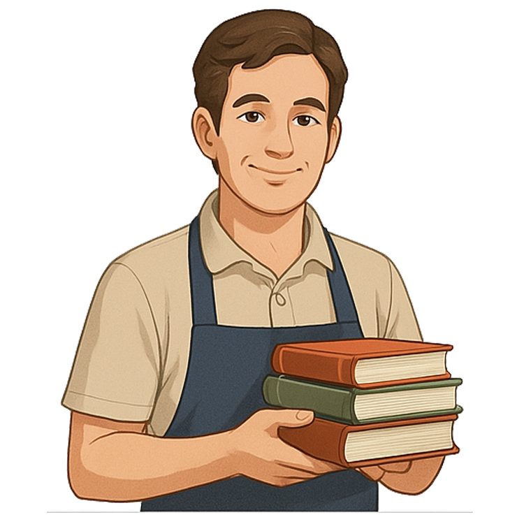 bookseller แปลว่า คนขายหนังสือ