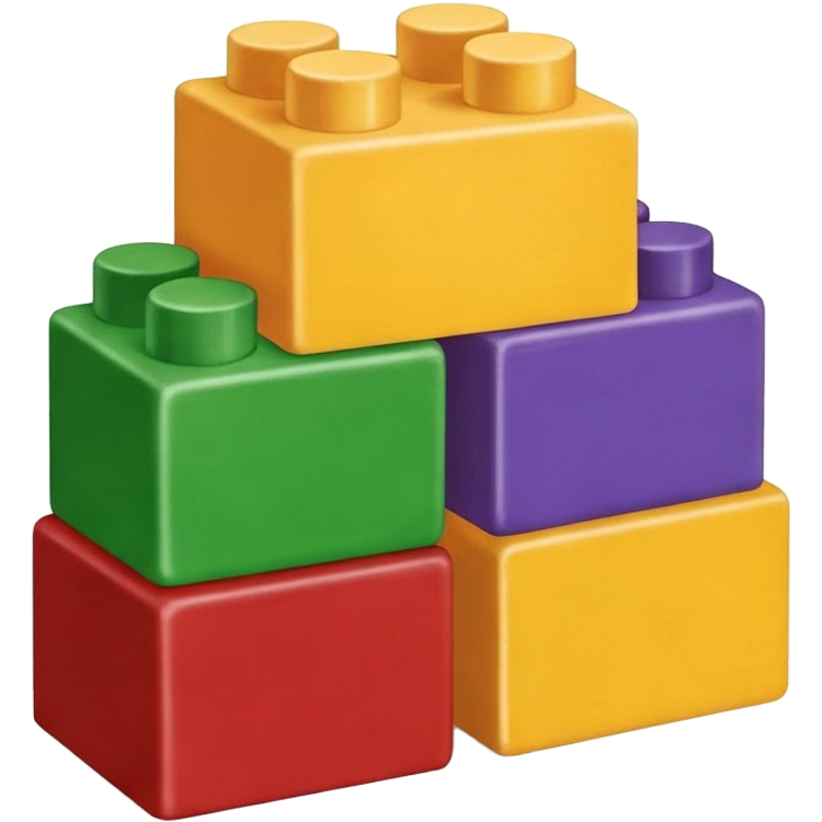 building block แปลว่า ชุดตัวต่อ