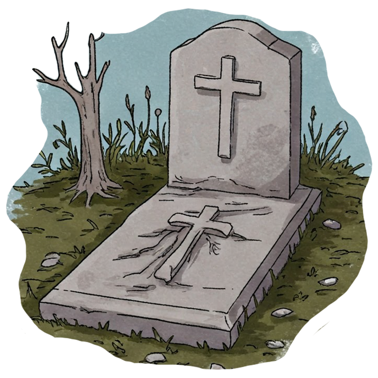 burial แปลว่า งานศพ