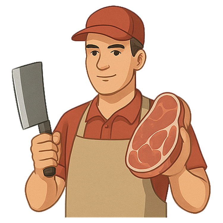 butcher แปลว่า คนขายเนื้อ