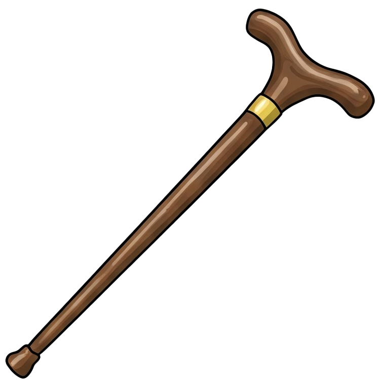 cane แปลว่า ไม้เท้า