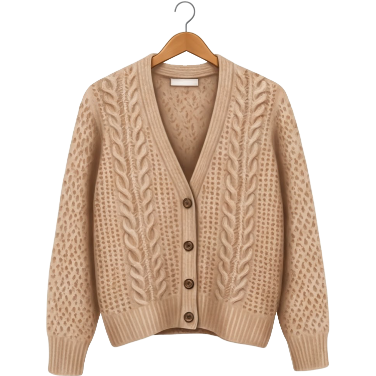 cardigan แปลว่า เสื้อสเวตเตอร์ถัก