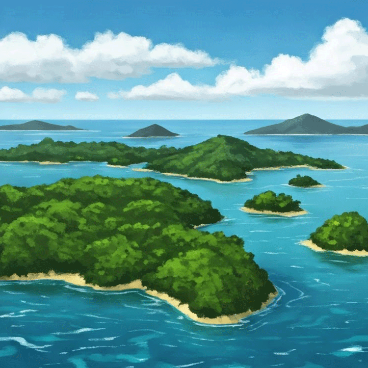 cay แปลว่า เกาะเล็กๆ