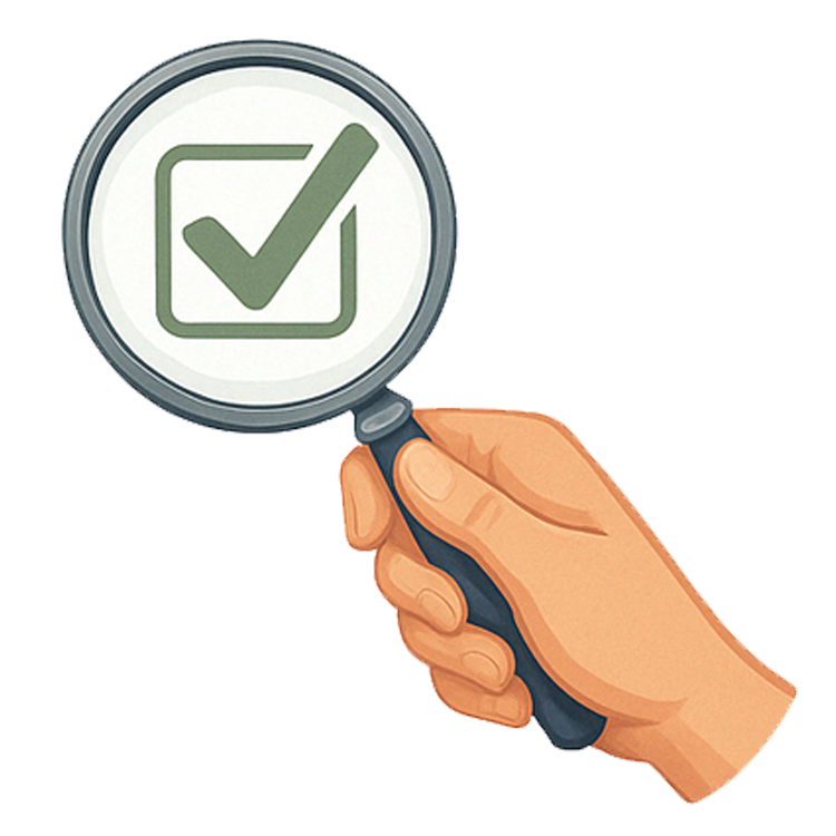 check แปลว่า ตรวจสอบ