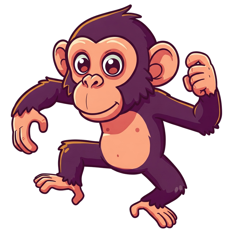 chimpanzee แปลว่า ลิงชิมแปนซี