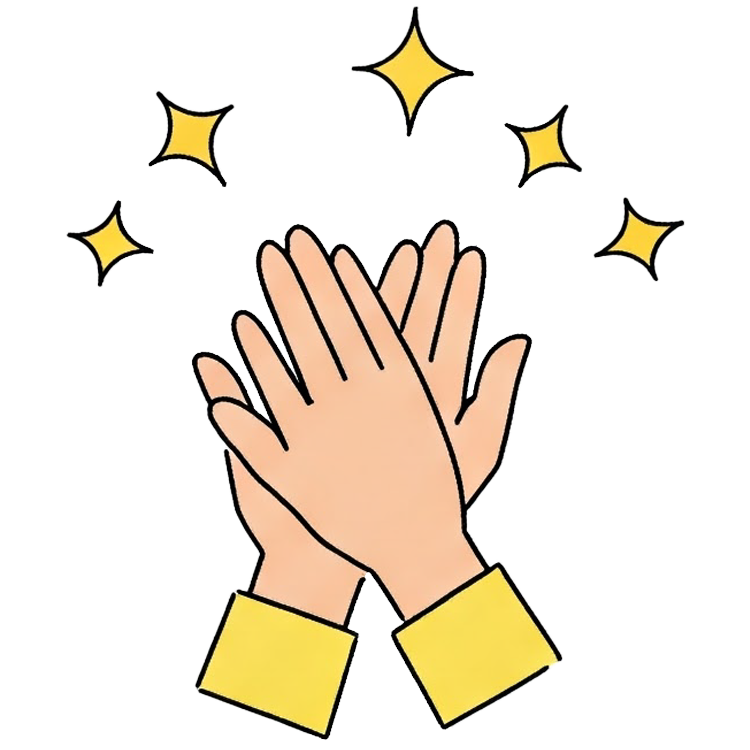 clap แปลว่า ปรบมือ