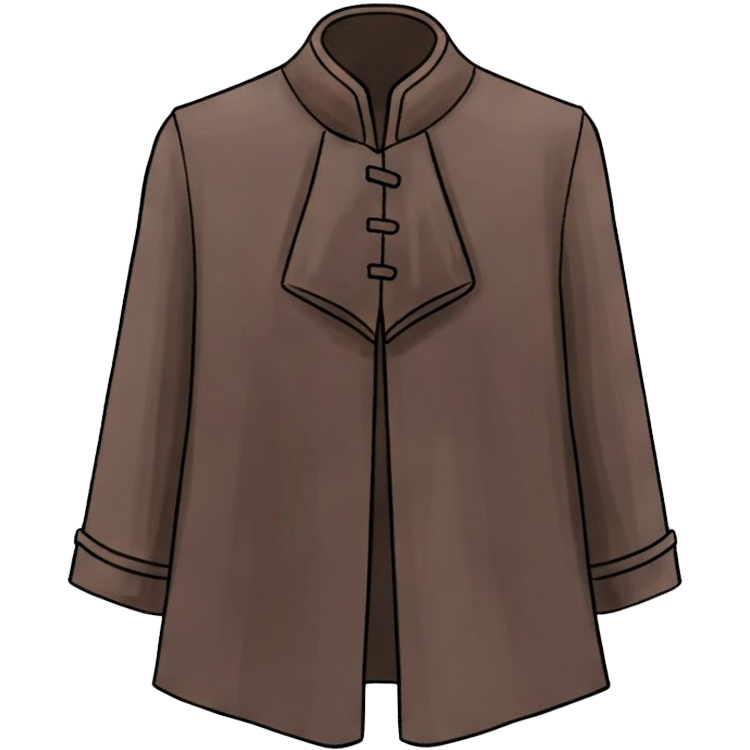 cloak แปลว่า เสื้อคลุมไม่มีปก