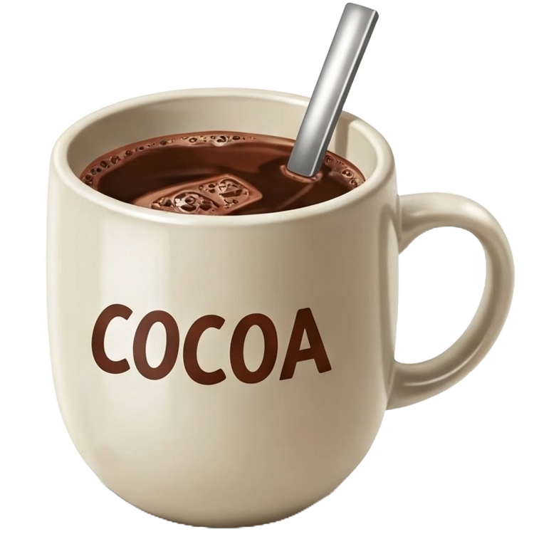 cocoa แปลว่า เครื่องดื่มโกโก้