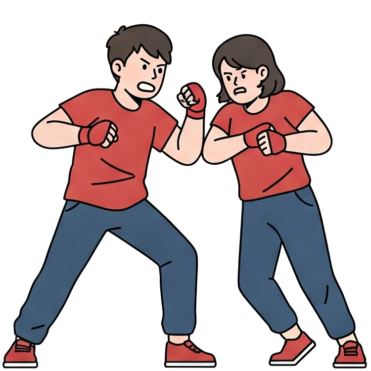 combat แปลว่า ต่อสู้