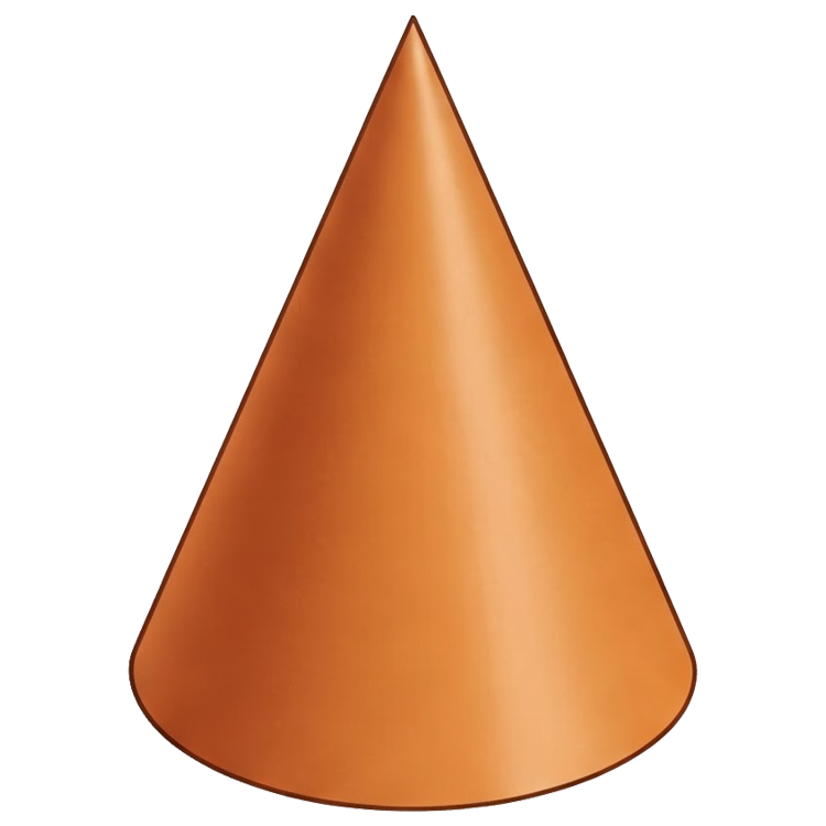cone แปลว่า ทรงกรวย