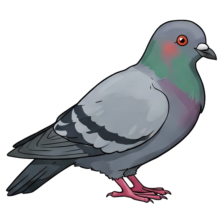 coo แปลว่า เสียงร้องของนกพิราบ