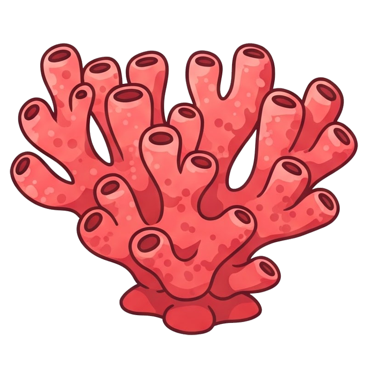 coral แปลว่า ปะการัง