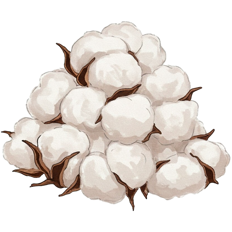 cotton แปลว่า ฝ้าย