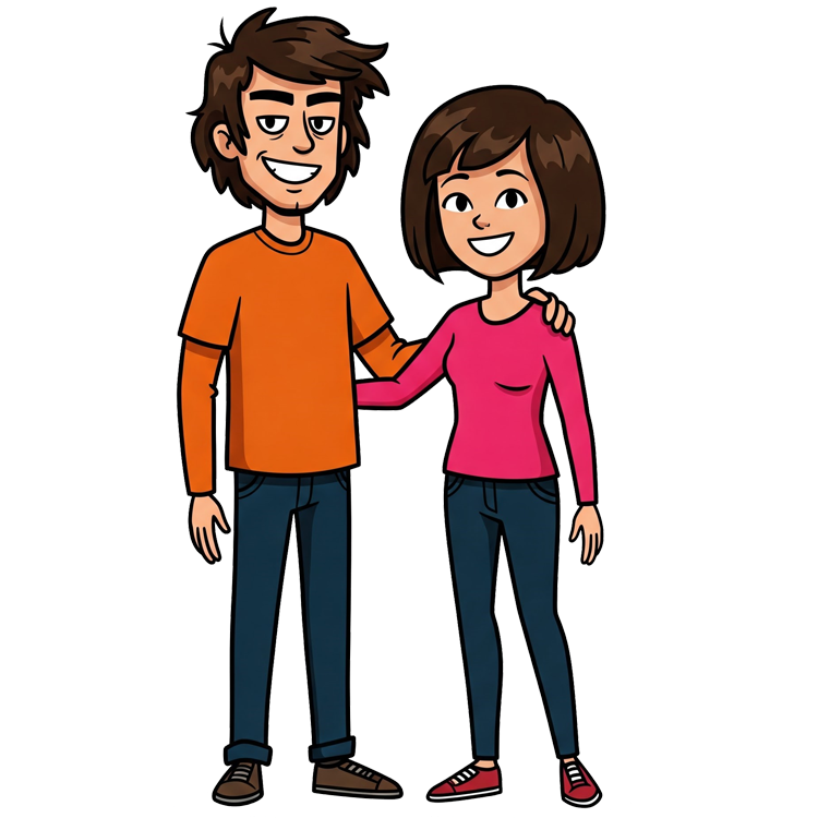 couple แปลว่า คู่สามีภรรยา