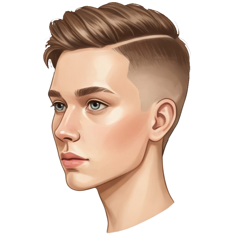 crew cut แปลว่า ผมตัดเกรียน