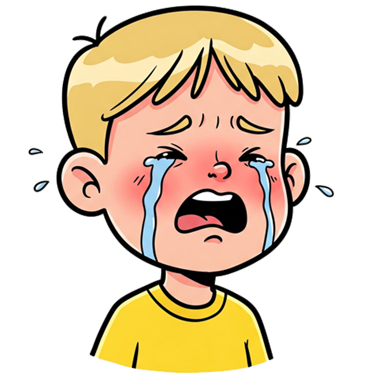 cry แปลว่า ร้องไห้