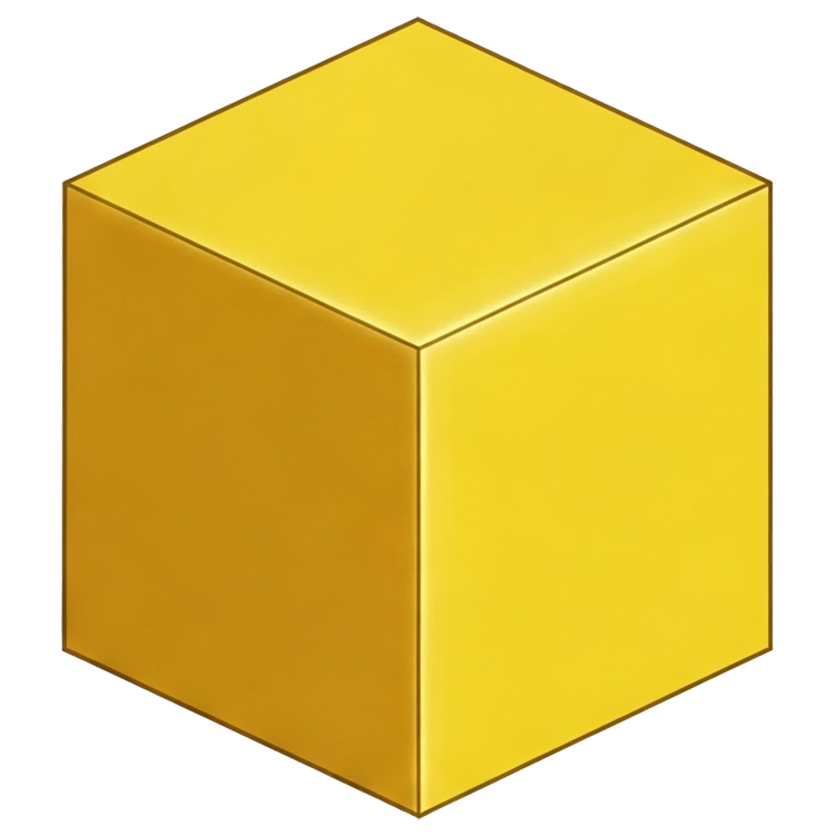 cube แปลว่า ลูกบาศก์