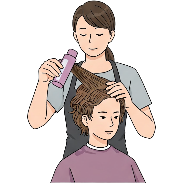 curl แปลว่า ผมหยิก