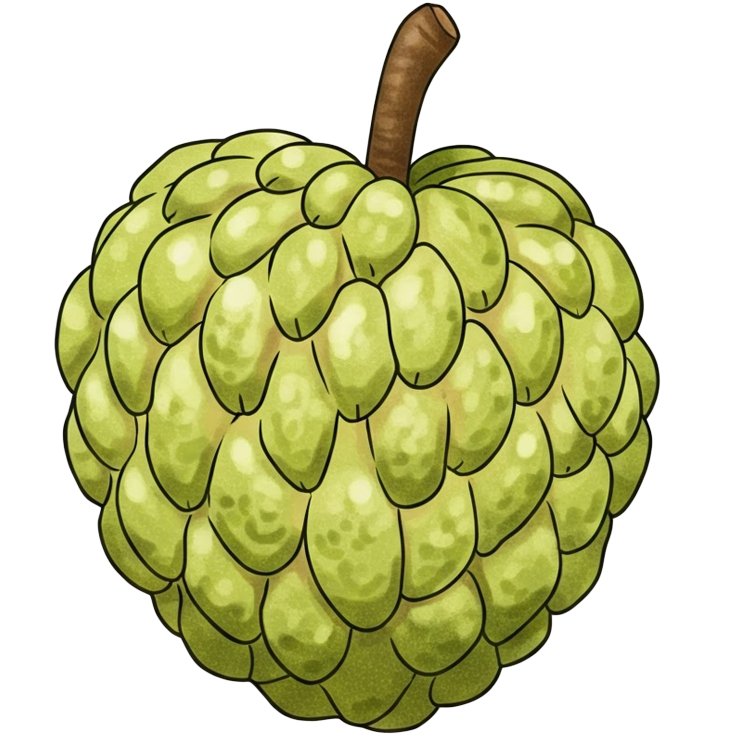 custard apple แปลว่า น้อยหน่า