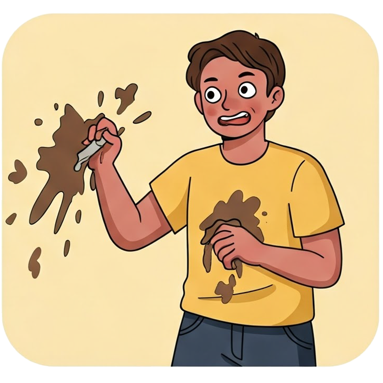 dirty แปลว่า ทำให้สกปรก