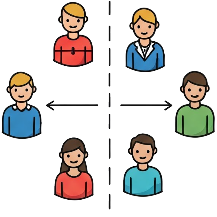 division แปลว่า การแบ่งแยก
