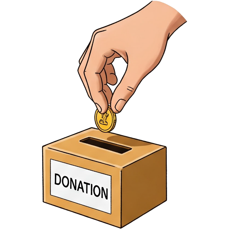 donate แปลว่า บริจาค