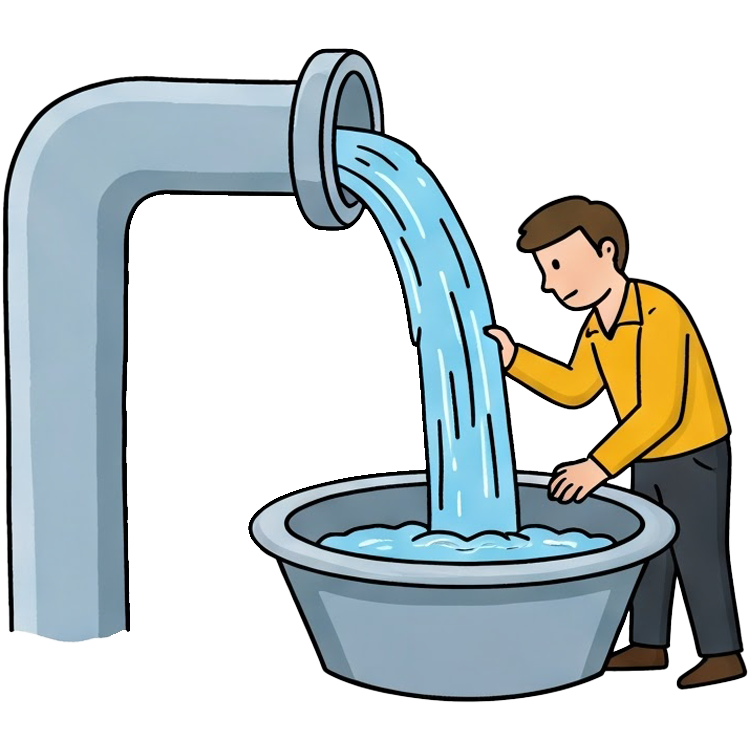 drain แปลว่า ระบายน้ำ