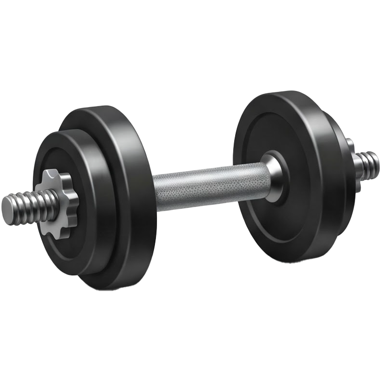 dumbbell แปลว่า ดัมเบล,ท่อนเหล็กยกน้ำหนัก