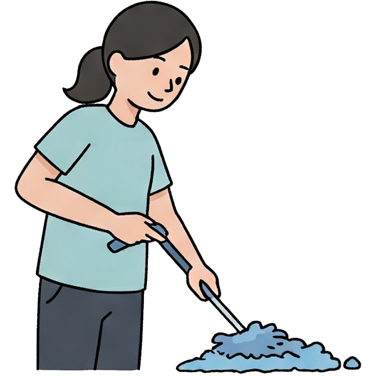 dust แปลว่า ปัดฝุ่น