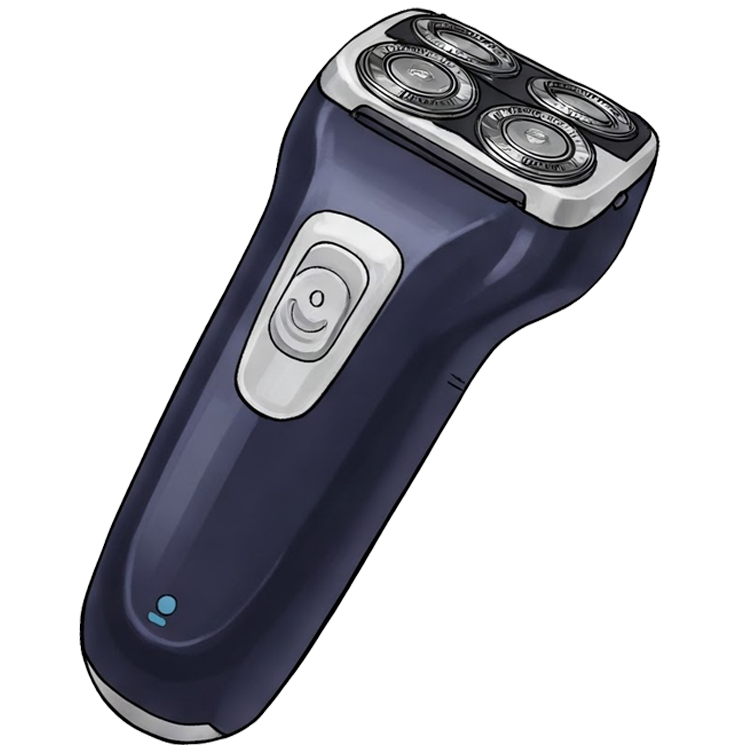 electric razor แปลว่า เครื่องโกนหนวดไฟฟ้า