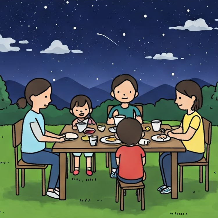 evening แปลว่า ตอนเย็น