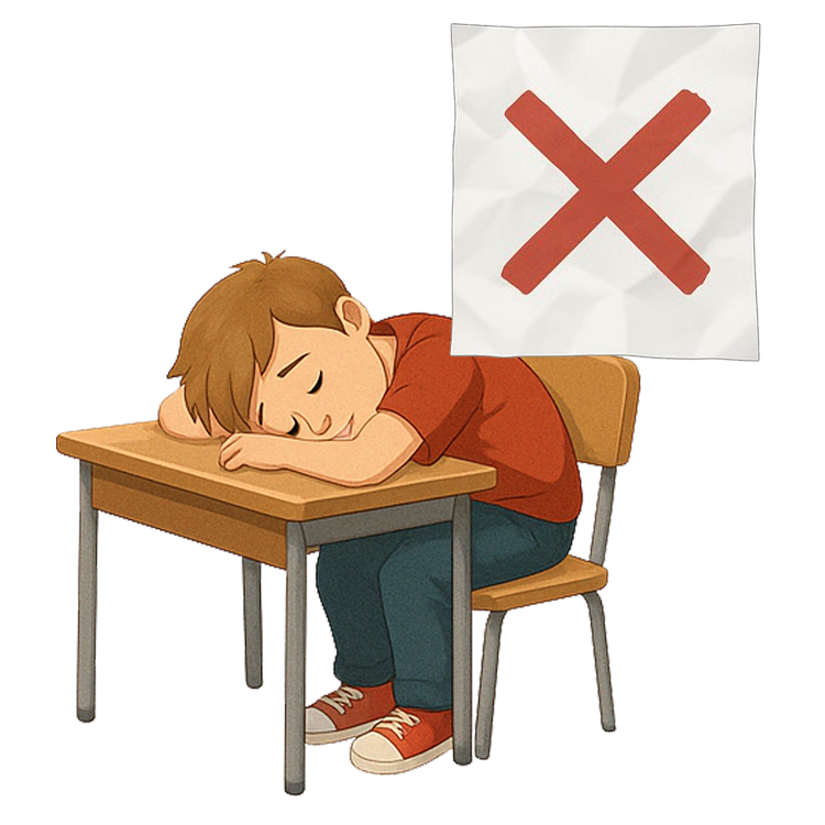 fail แปลว่า สอบไม่ผ่าน