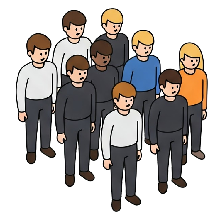 fall in แปลว่า เข้าแถว